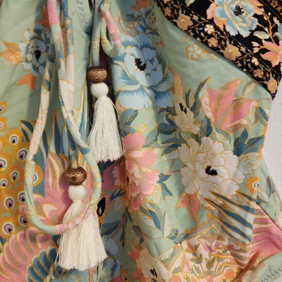 Spell Cloud Dancer Tie Up One Piece Sage XS b126 - Picture 7 of 16